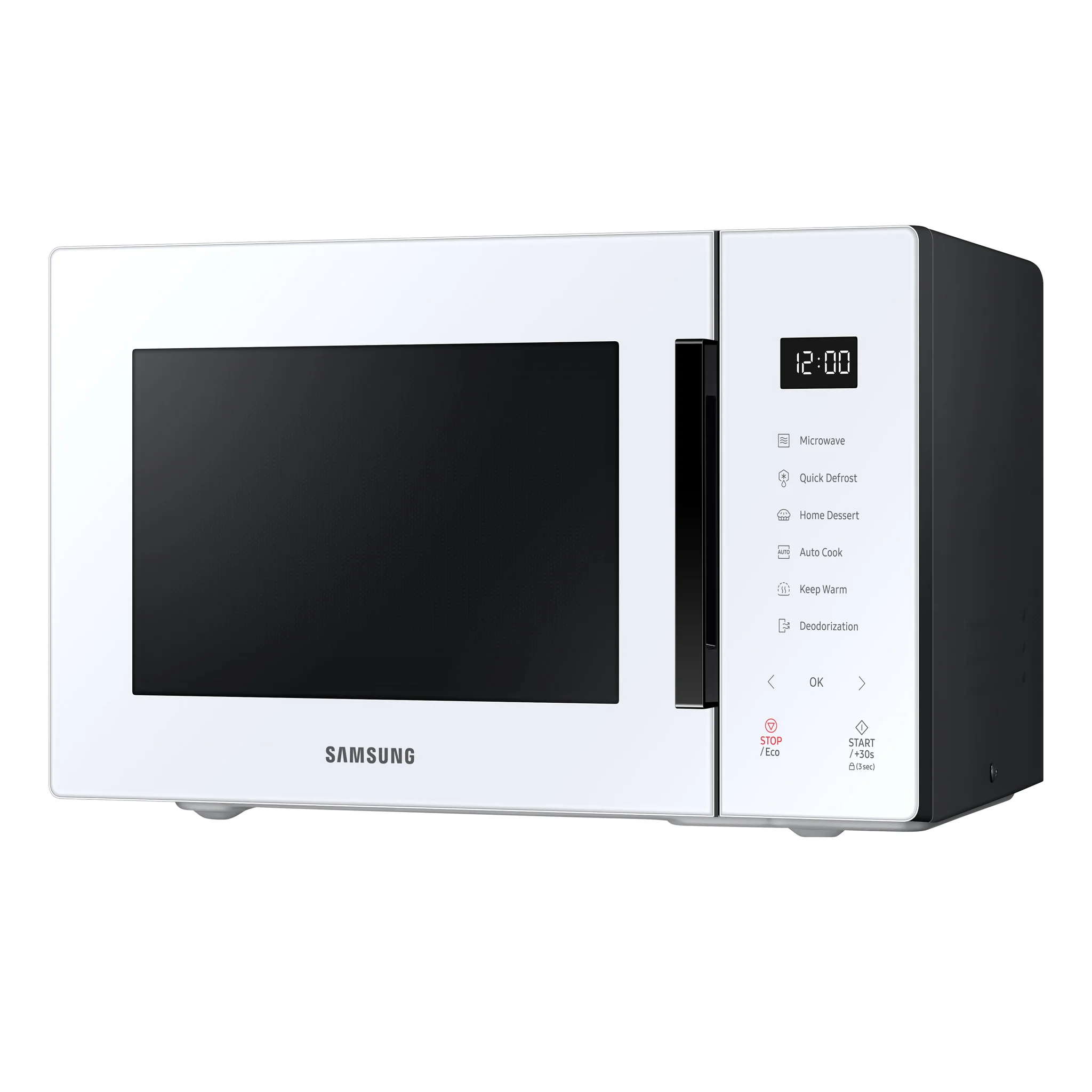 MS23T5018AW/TC SAMSUNG 23L PURE WHITE MWO - Image 3
