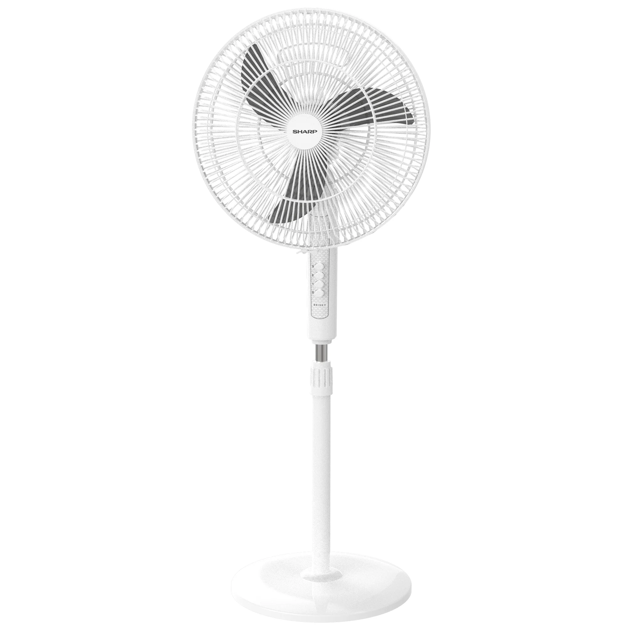 PJ-S1620P(WH) SHARP STAND FAN 16" WHT - Image 3