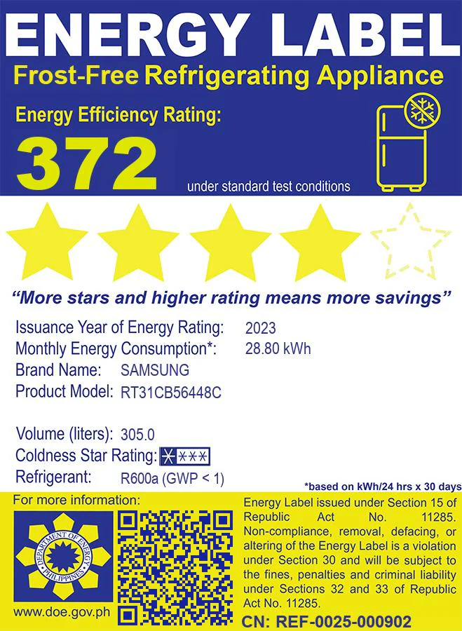 RT31CB56448CTC 10.8CUFT SAMSUNG BESPOKE TMF INV REF - Image 3