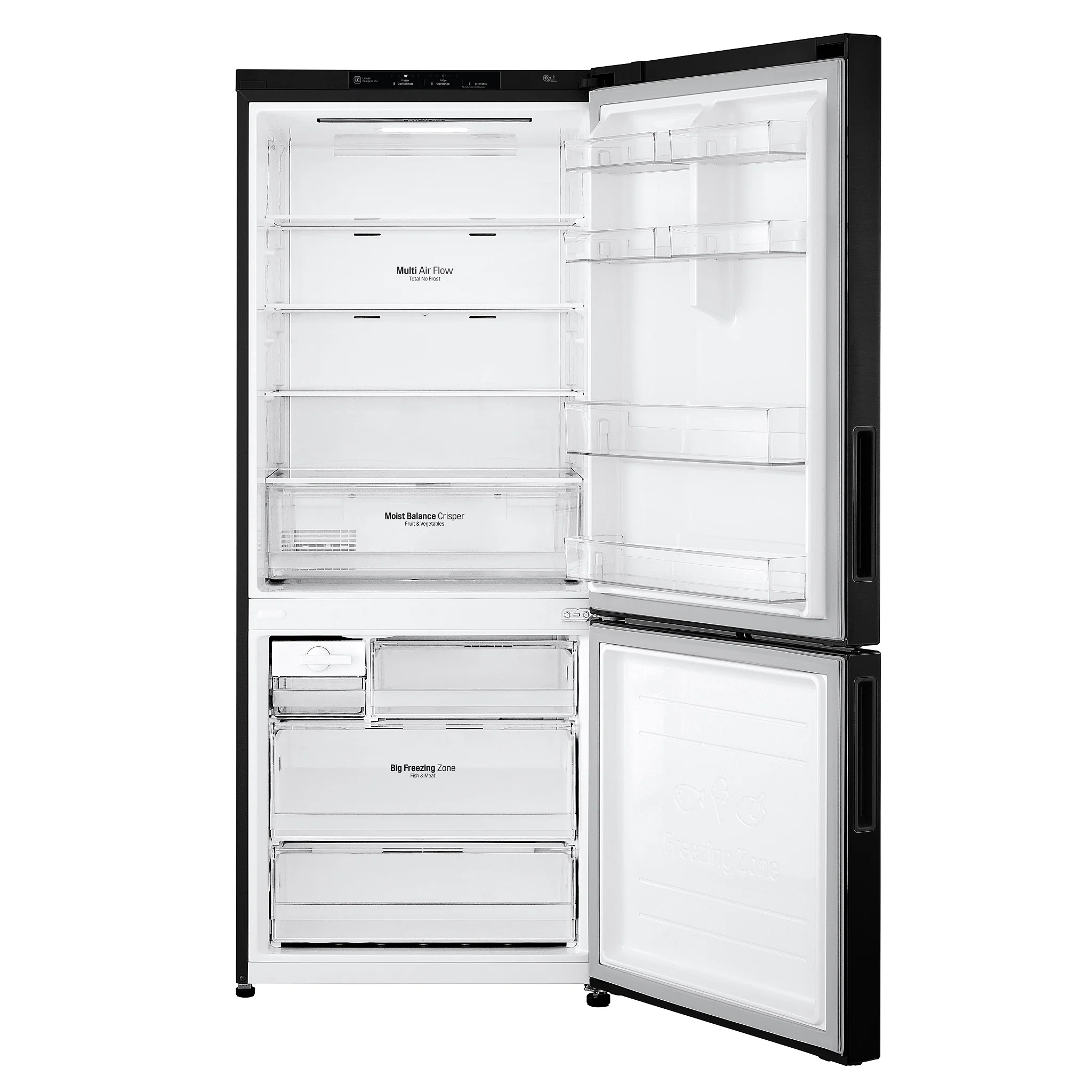 RUB-B160MC 15.9CUFT LG BOTTOM FREEZER INVERTER REF - Image 3