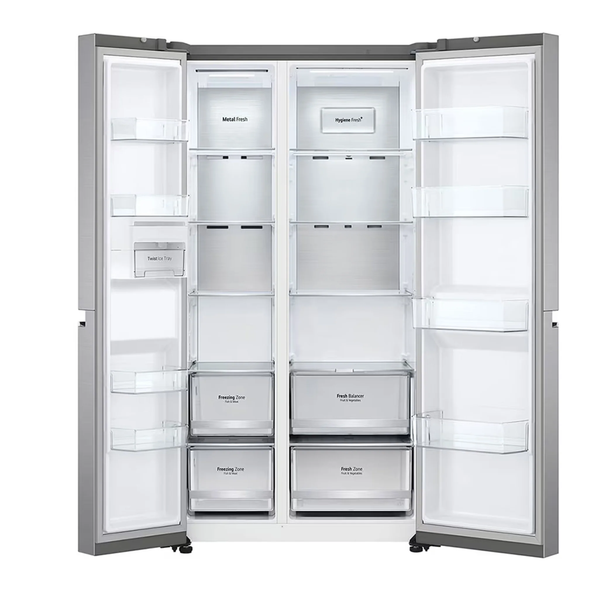 RVS-B245DG1 24.5CUFT LG SIDE BY SIDE INV REF - Image 3